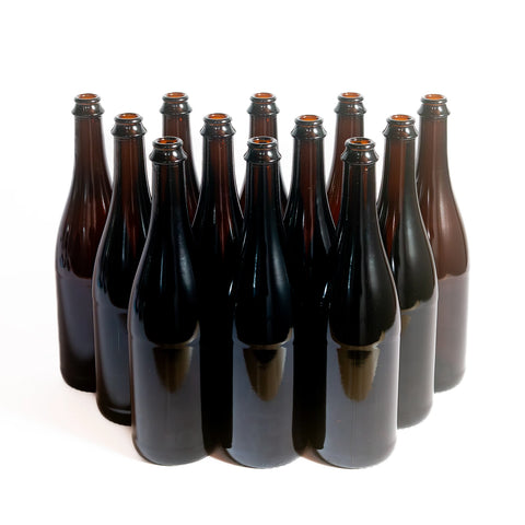 750 mL (25.26 Oz) Belgian Beer Bottles
