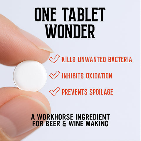 Campden Tablets (Sodium Metabisulfite)