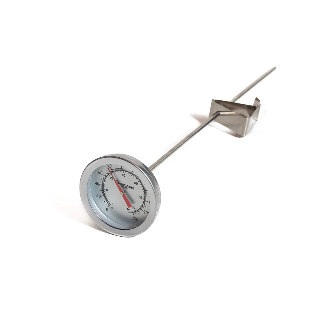 1pc Kettle Wine Thermometer Clip on Dial Thermometer Home Brew Wine Bierhermometer