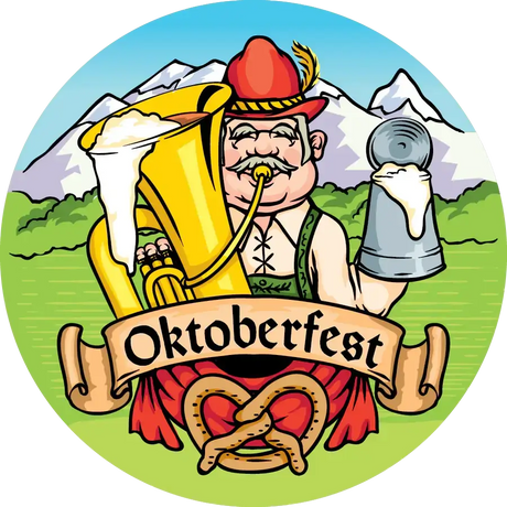 Craft a Brew Octoberfest Round Label