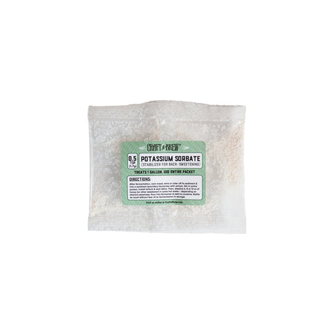 Potassium Sorbate - Stabilizer for Backsweetening