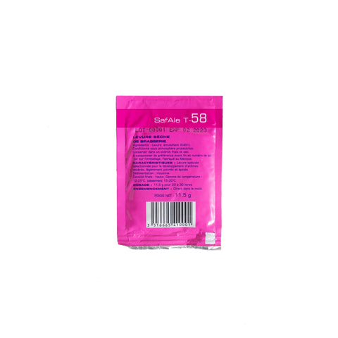 Safale T-58 Dry Yeast