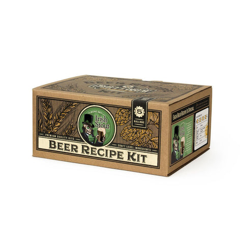 Bone Dry Irish Stout 5 Gallon Beer Recipe Kit