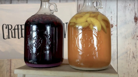 Making Mead with Fruit with the Craft a Brew Mead Making Kit
