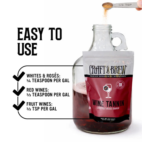 A Beginner’s Guide to Tannin in Winemaking