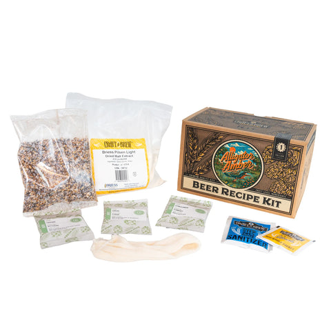 Alligator Amber Ale Beer Recipe Kit