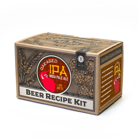 Oak Aged IPA Beer Recipe Kit