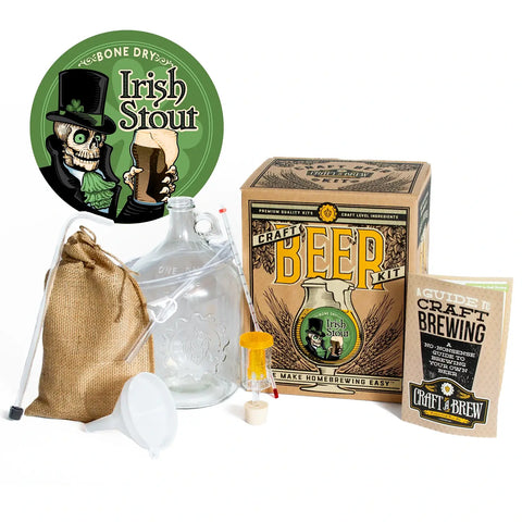 Bone Dry Irish Stout Beer Making Kit