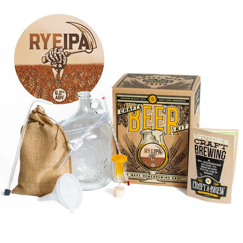 Inside the Rye IPA Beer Making Kit