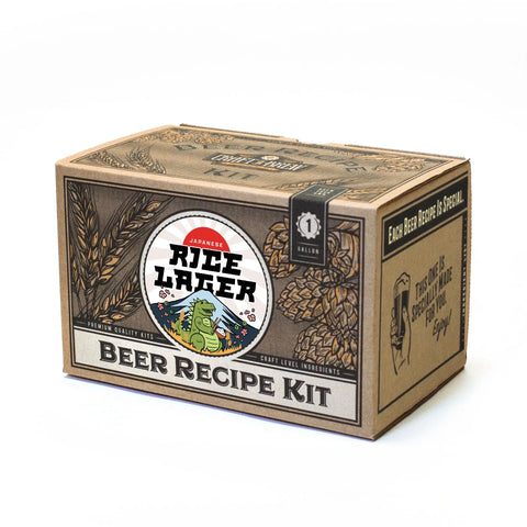 Japanese Rice Lager Beer Recipe Kit