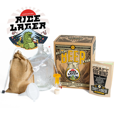 Japanese Rice Lager Beer Making Kit