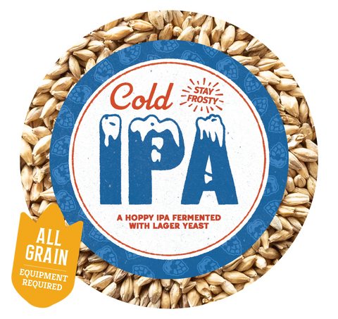 Cold IPA - 5 Gallon All Grain Beer Recipe Kit