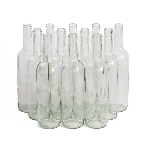 750 mL Clear Wine Bottles