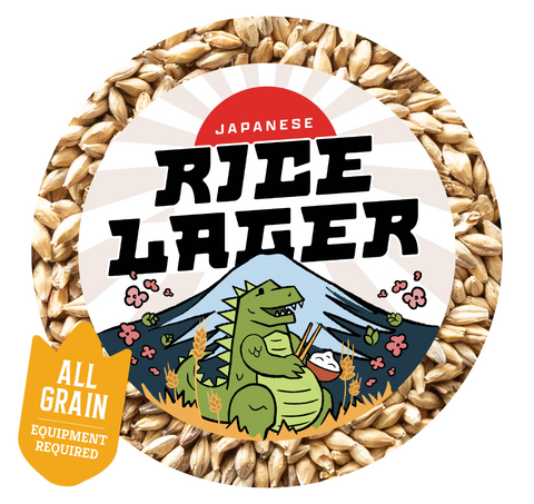 Japanese Rice Lager - 5 Gallon All Grain Beer Recipe Kit