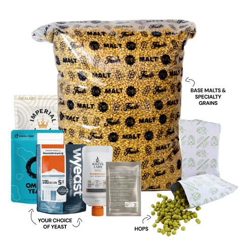 Cold IPA - 5 Gallon All Grain Beer Recipe Kit