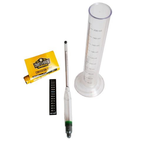 Deluxe Hydrometer Gravity Testing Kit