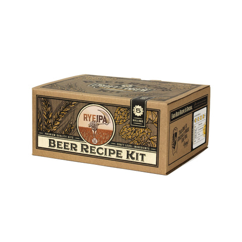 Rye IPA 5 Gallon Beer Recipe Kit