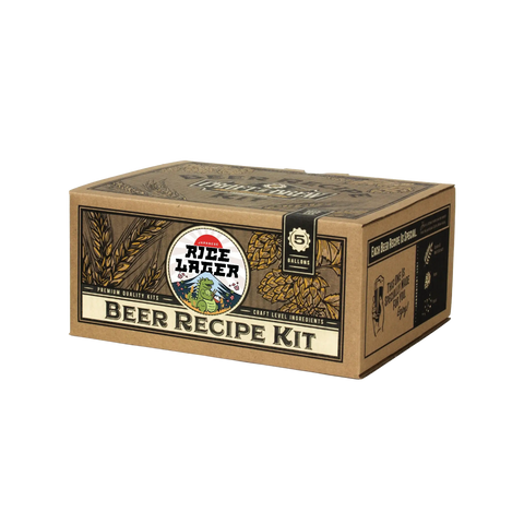 Japanese Rice Lager 5 Gallon Beer Recipe Kit