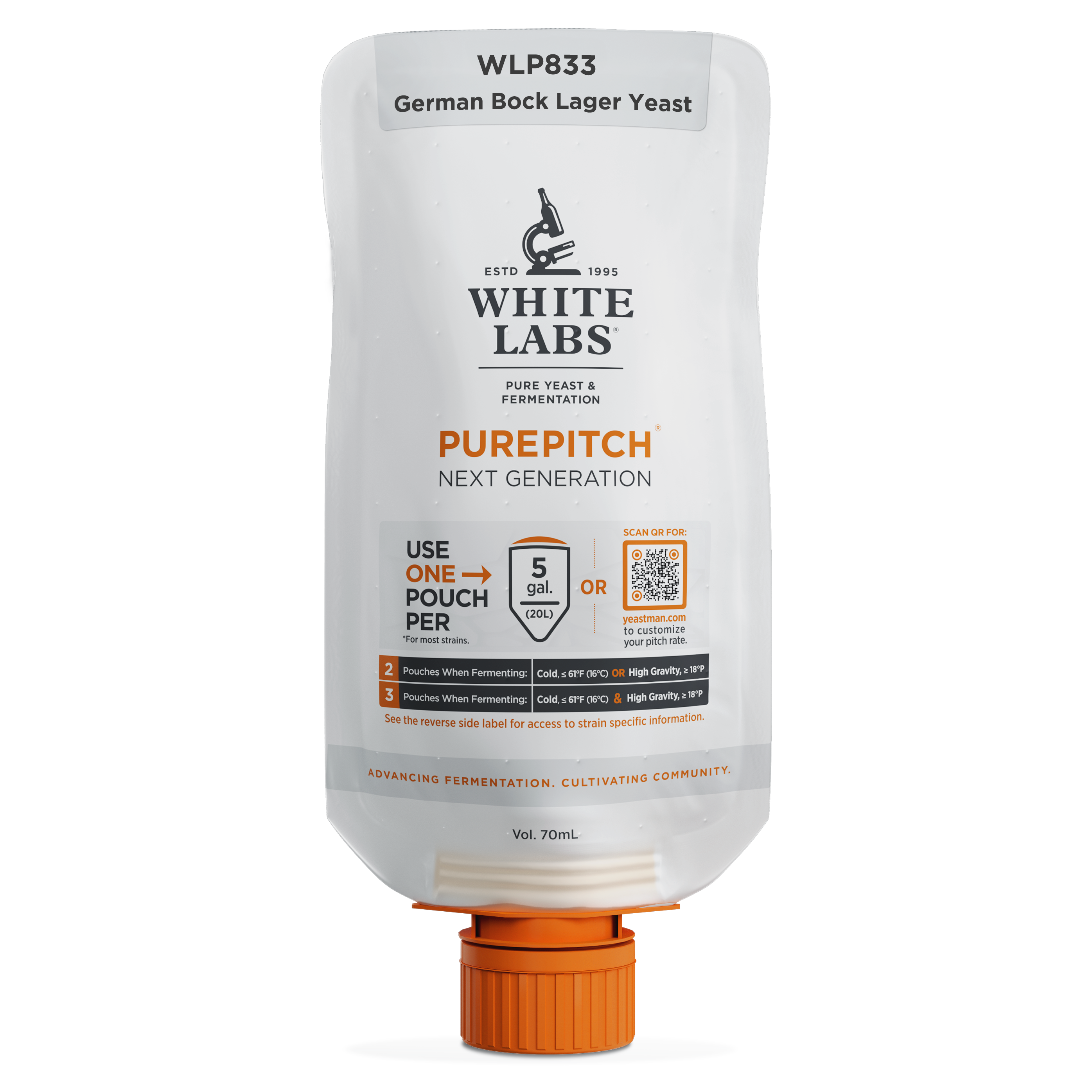 White Labs WLP833 German Bock | 150B