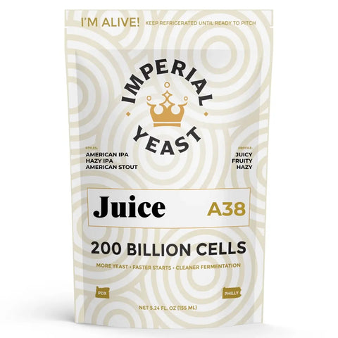 Imperial Yeast | A38 Juice Ale | Double Pitch | 200 Billion Cells