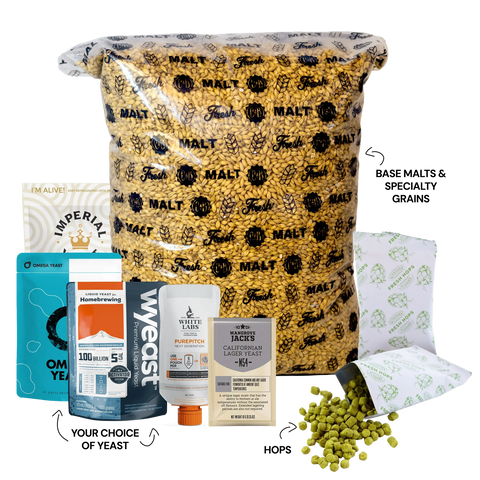 Steam Beer - 5 Gallon All Grain Beer Recipe Kit