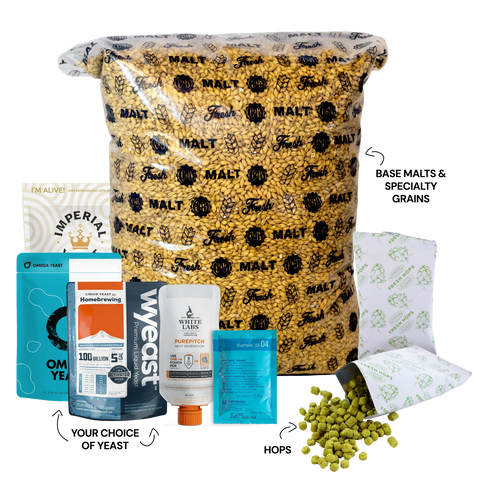 New England IPA - 5 Gallon All Grain Beer Recipe Kit