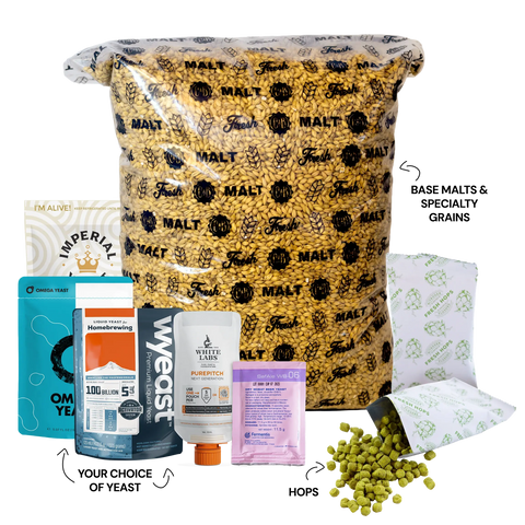 Hefeweizen - 5 Gallon All Grain Beer Recipe Kit