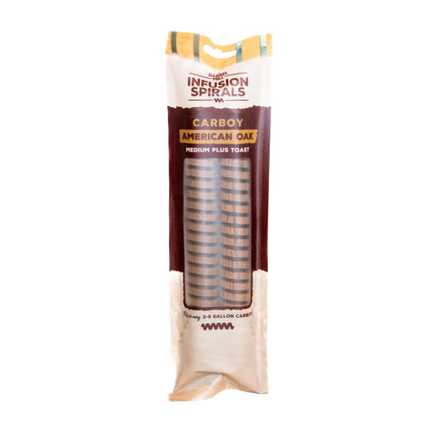 American Oak Infusion Spirals - Medium Plus Toast
