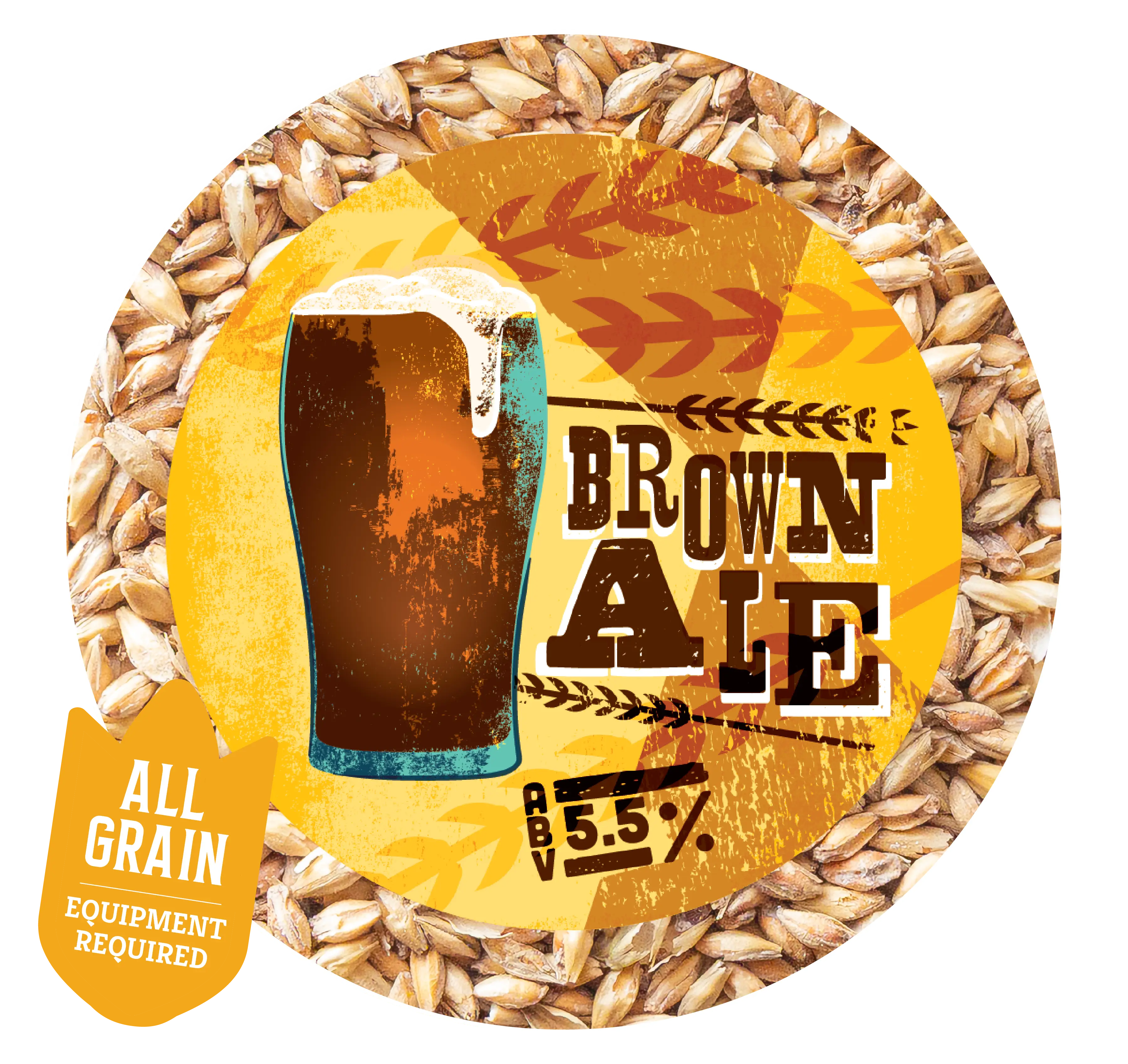Brown Ale 5 Gallon All-Grain Kit | Nutty & Smooth
