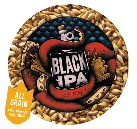 Black IPA - 5 Gallon All Grain Beer Recipe Kit