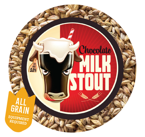 Chocolate Milk Stout - 5 Gallon All Grain Beer Recipe Kit