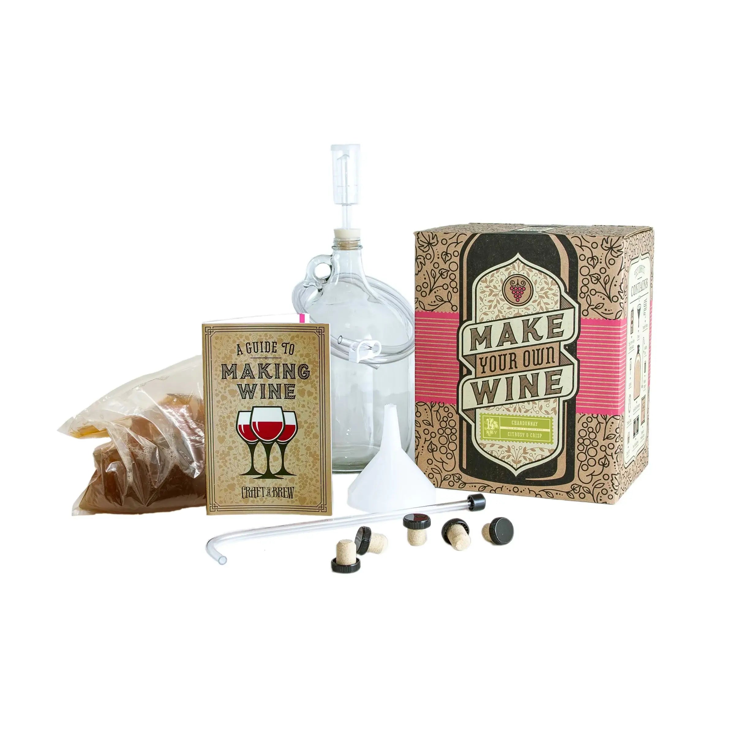 Chardonnay Wine Kit Make Chardonnay Wine Craft a Brew