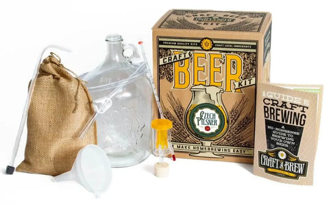 Inside the Czech Pilsner Beer Kit 