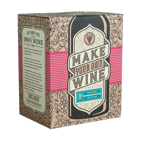 Pinot Grigio Wine Kit Box from Craft a Brew