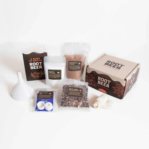 Inside the Root Beer Kit from Craft a Brew