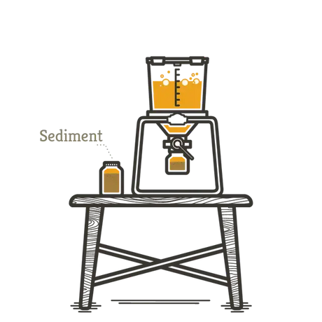 Secondary Fermentation & Aging Illustration