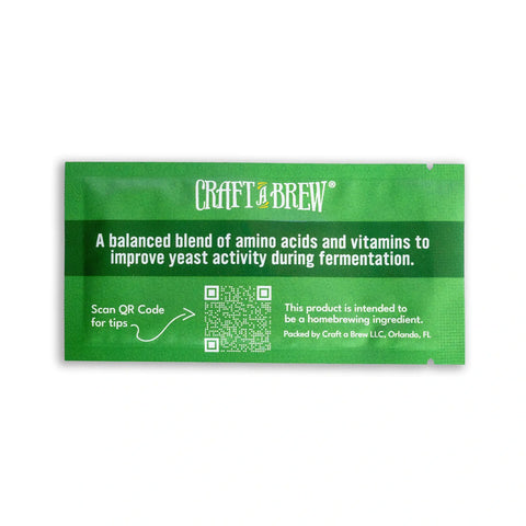 Craft a Brew Single Use Yeast Nutrient Packets