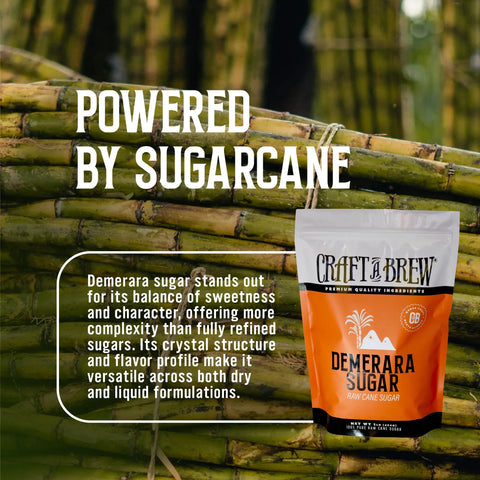 Demerara Sugar (Raw Sugar) – 1 lb