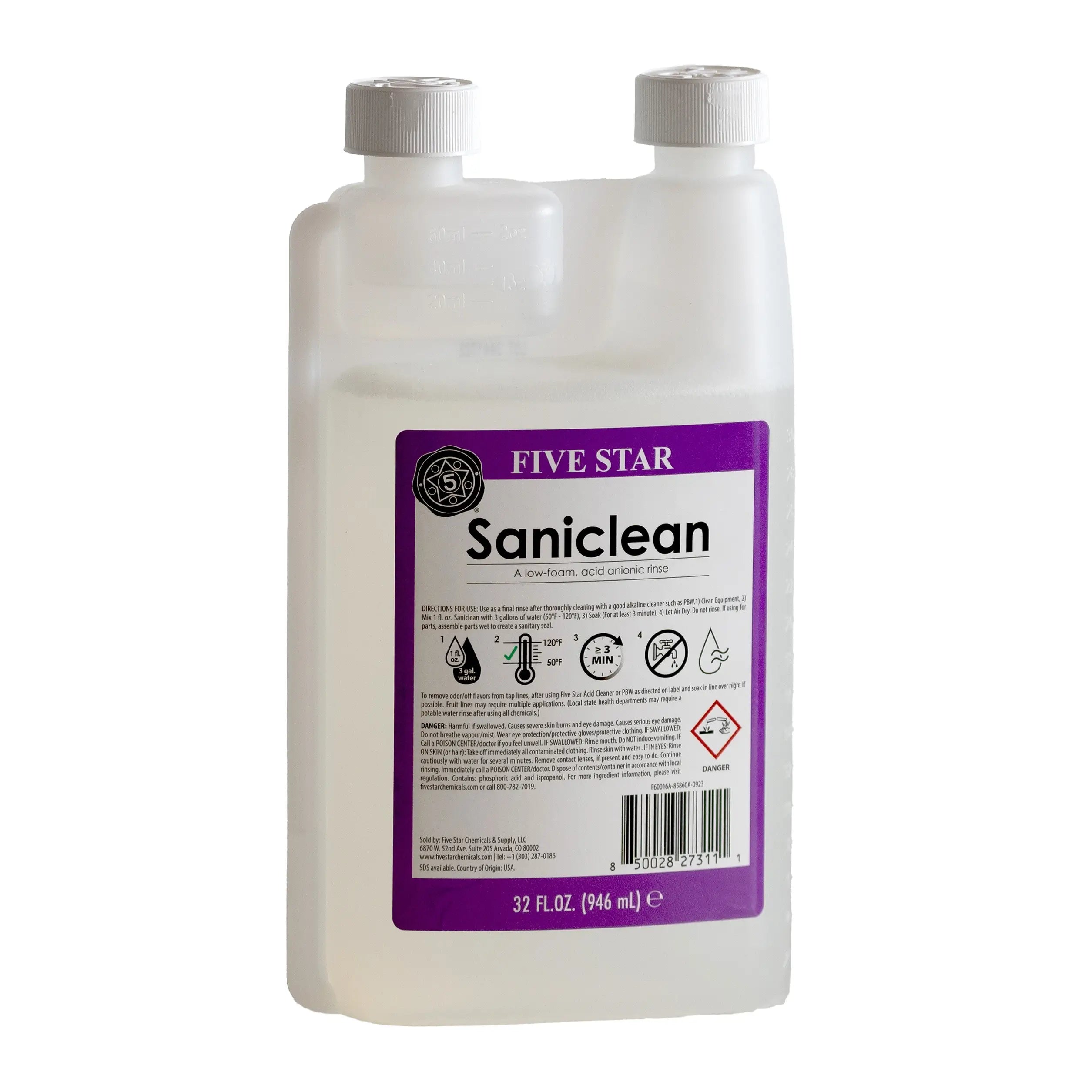 Five Star Saniclean – No Rinse Sanitizer | Craft a Brew Five Star Saniclean – No Rinse Sanitizer | Craft a Brew