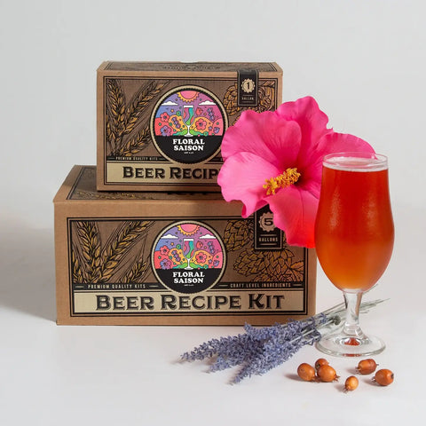 Floral Saison 5 Gallon Beer Recipe Kit