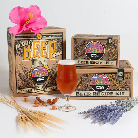 Floral Saison Beer Making Kit