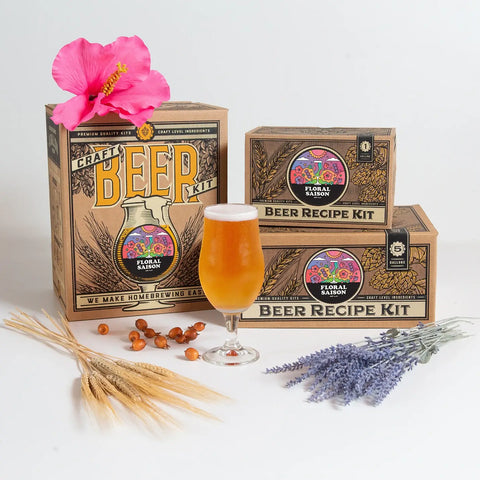 Floral Saison Beer Recipe Kit