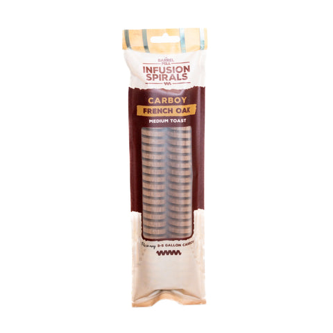 French Oak Infusion Spirals - Medium Toast