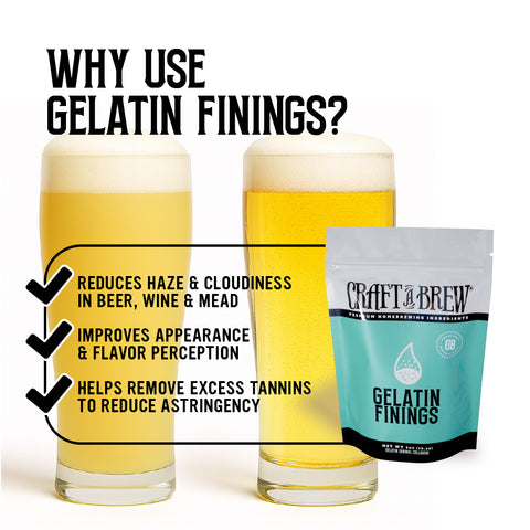 Gelatin Finings
