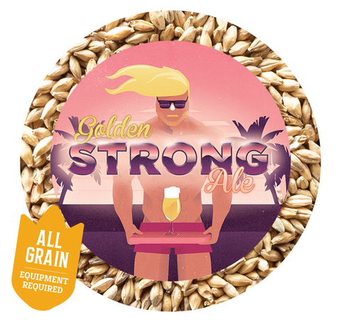Golden Strong Ale - 5 Gallon All Grain Beer Recipe Kit