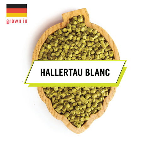 Hallertau Blanc Hops - Fresh Pellets - 1oz