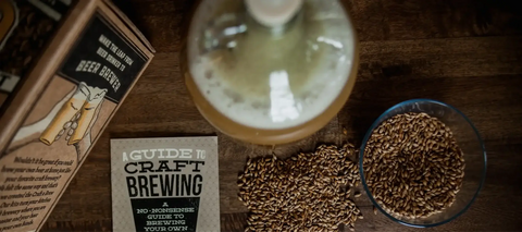 Making beer with the Craft a Brew Beer Making Kit