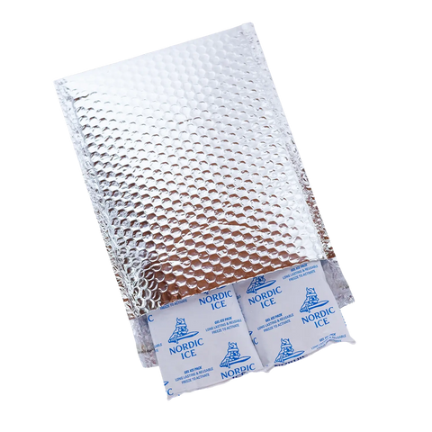 Bubble Mailer & 2 Ice Packs