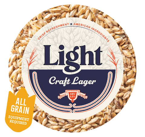 Light Craft Lager - 5 Gallon All Grain Beer Recipe Kit