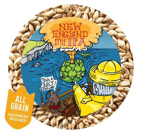 New England IPA - 5 Gallon All Grain Beer Recipe Kit